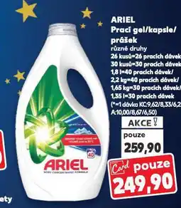 Kaufland Ariel prací gel nabídka