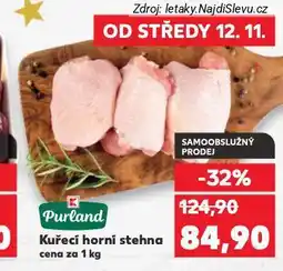 Kaufland Kuřecí horní stehna nabídka