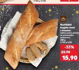 Kaufland Rustikální bageta maxi s kvasem nabídka