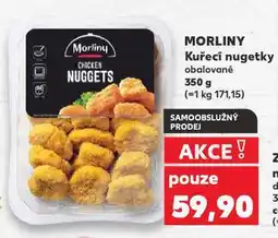 Kaufland Morliny kuřecí nugetky nabídka