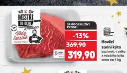Kaufland Hovězí zadní kýta nabídka