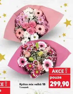 Kaufland Kytice mix velká nabídka