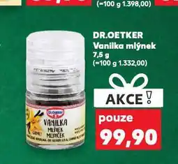 Kaufland Dr. oetker vanilka mlýnek nabídka