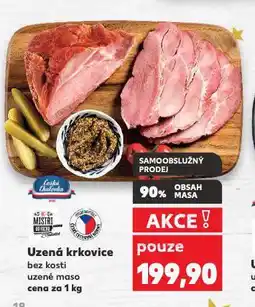Kaufland Uzená krkovice nabídka