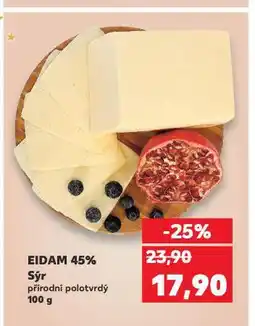 Kaufland Eidam 45% nabídka