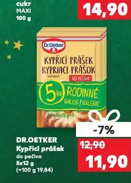 Kaufland Dr. oetker kypřicí prášek nabídka
