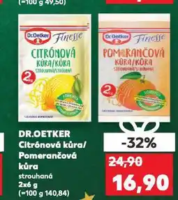 Kaufland Dr. oetker citrónová kůra nabídka