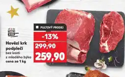 Kaufland Hovězí krk podplečí nabídka