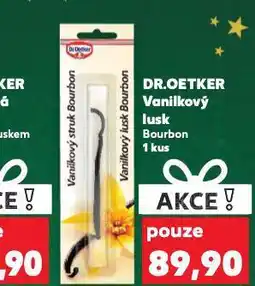 Kaufland Dr. oetker vanilkový lusk nabídka