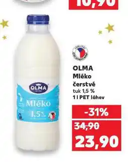 Kaufland Olma mléko čerstvé nabídka