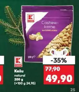 Kaufland Kešu nabídka