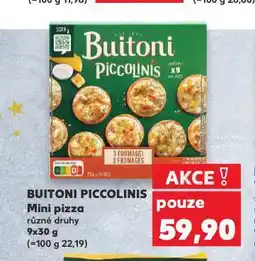 Kaufland Mini pizza buitoni piccolinis nabídka