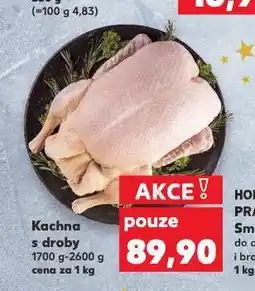 Kaufland Kachna s droby nabídka