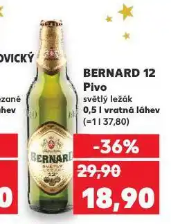 Kaufland Pivo bernard nabídka