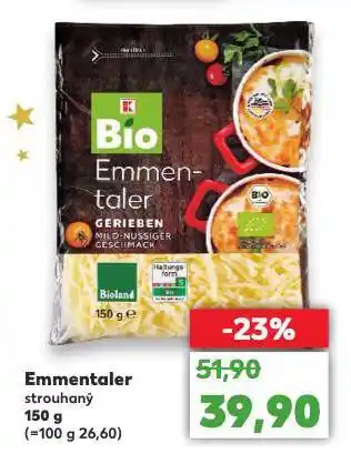 Kaufland Emmentaler nabídka