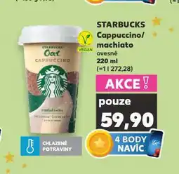 Kaufland Starbucks machiato nabídka
