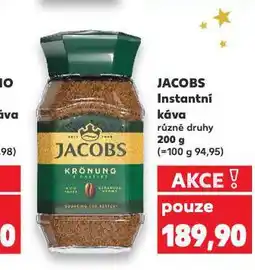 Kaufland Káva jacobs nabídka