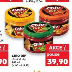 Kaufland Chio dip nabídka