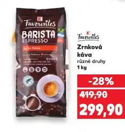 Kaufland Zrnková káva nabídka