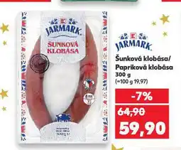 Kaufland Papriková klobása nabídka