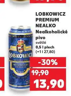 Kaufland Pivo lobkowicz nealko nabídka