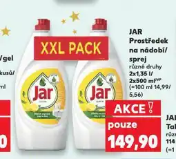 Kaufland Jar prostředek na mytí nádobí nabídka