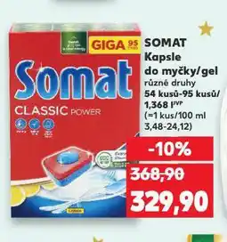 Kaufland Somat gel do myčky nabídka