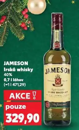 Kaufland Jameson irská whisky nabídka