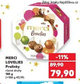Kaufland Merci lovelies nabídka
