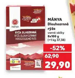 Kaufland Mánya dlouhozrnná rýže nabídka