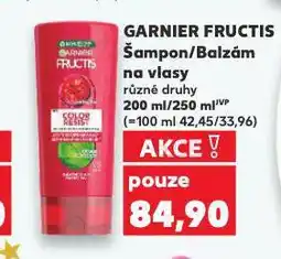 Kaufland Garnier fructis balzám na vlasy nabídka