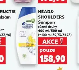 Kaufland Head & shoulders šampon na vlasy nabídka