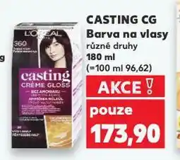 Kaufland Casting barva na vlasy nabídka