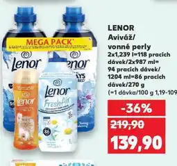 Kaufland Lenor vonné perle nabídka