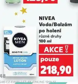 Kaufland Nivea voda po holení nabídka