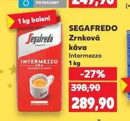 Kaufland Segafredo káva nabídka