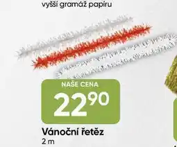 Hruška Vánoční řetěz 2m nabídka