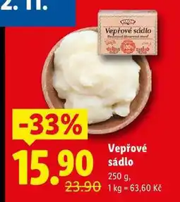 Lidl Vepřové sádlo, 250 g nabídka