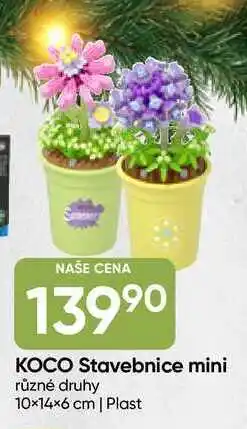 Hruška KOCO Stavebnice mini různé druhy 10×14×6 cm nabídka