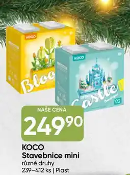 Hruška KOCO Stavebnice mini různé druhy 239-412 ks nabídka