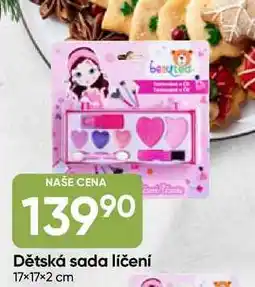 Hruška Dětská sada líčení 17×17×2 cm nabídka