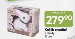 Hruška Králík chodící s efekty 16 cm nabídka