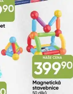 Hruška Magnetická stavebnice 50 dílků nabídka