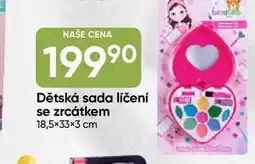 Hruška Dětská sada líčení se zrcátkem 18,5×33×3 cm nabídka