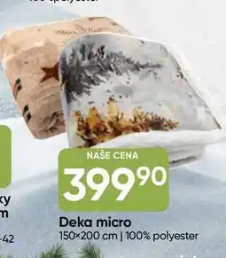 Hruška Deka micro 150×200 cm | 100% polyester nabídka