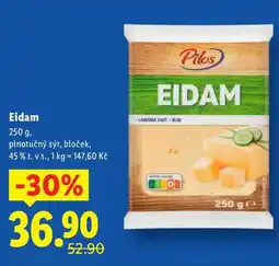 Lidl Eidam, 250 g nabídka