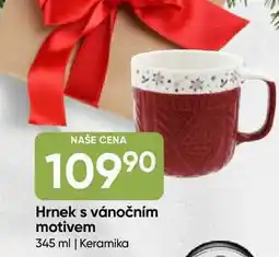 Hruška Hrnek s vánočním motivem 345 ml | Keramika nabídka