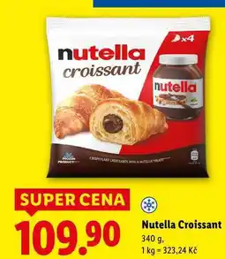 Lidl Nutella Croissant, 340 g nabídka