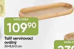 Hruška Talíř servírovací oválný 20×8,5×2 cm nabídka