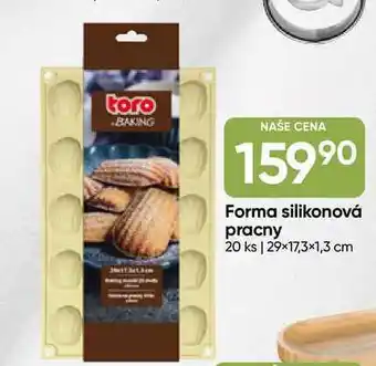 Hruška Forma silikonová pracny 20 ks, 29×17,3×1,3 cm nabídka